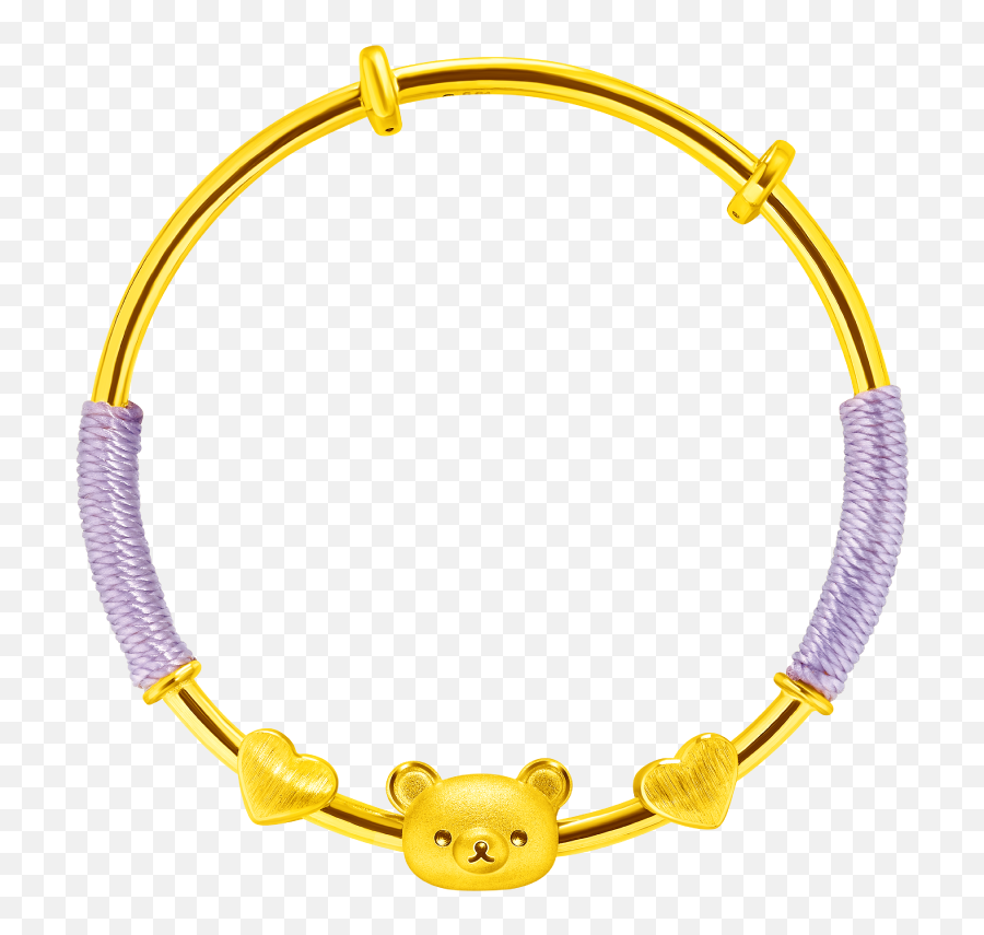 Gold Lukfook Jewellerylukfook Jewellery Official Website - Solid Emoji,3,000 Emoji Emoticon Beads And Bracelets