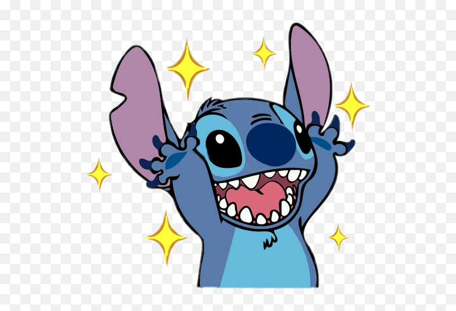 Stitch Sticker New Blue - Buongiorno Stitch Emoji,Stitch Emoji