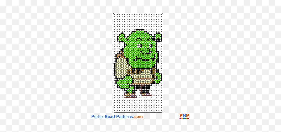 Pin On Perler Bead Projects - Shrek Hama Beads Emoji,Perler Beads , Emoji