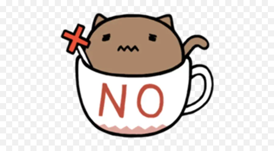 Sweet Couple Whatsapp Stickers - Stickers Cloud Sticker Cat In Tea Cup Emoji,Telegram Emoticons Nodding