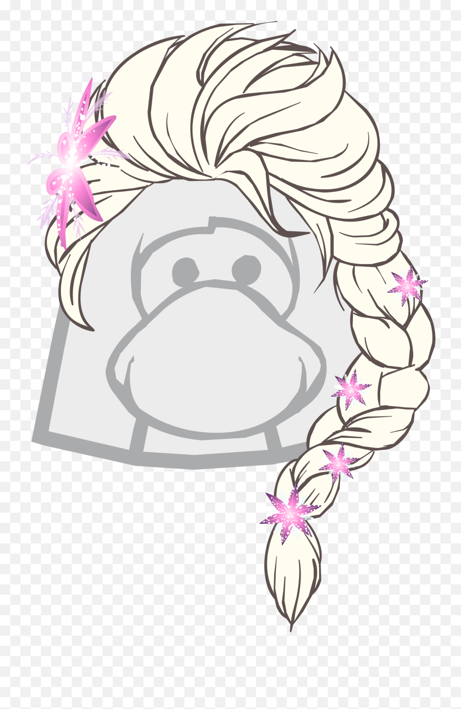 The Frozen Flowers Club Penguin Wiki Fandom - Princess Leia Buns Clipart Emoji,Flores Emojis Png