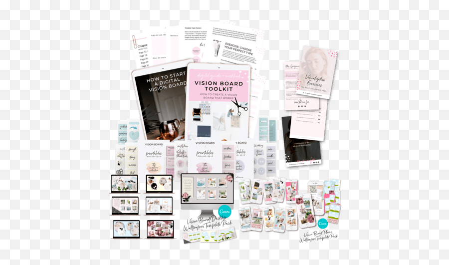 The Secret Vision Board Guide You Waited For - Manifest The Document Emoji,Daily Emotion Template