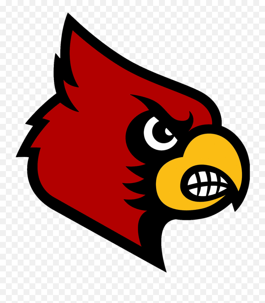 Cardinal Football Clipart At - Louisville Cardinals Logo Emoji,Stl Cardinals Emoticon
