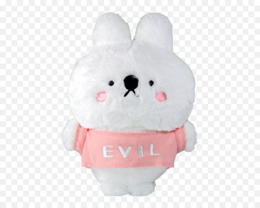 Evil Bunny Plush - Soft Emoji,Steam Emoticon Zzod