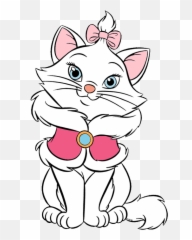 Winking Cat - Shefalitayal Coloring Page Marie Aristocats Svg Emoji,Siamese Kitty Emoticon