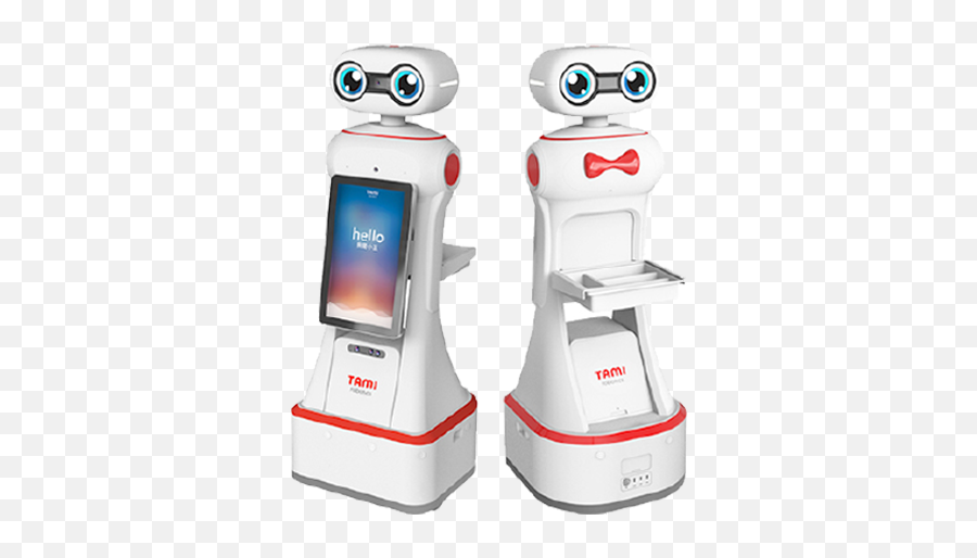 Slamtec Products Application Cases - Small Appliance Emoji,Humanoid Pepper Robot Emotions