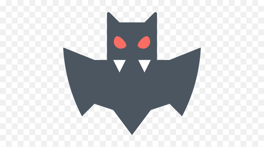 Bat Blood Halloween Vampire Free Icon Of Materia Flat Emoji,Haloween Vampire Emoticon
