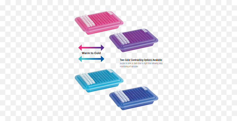 Pcr Cooler Rack 96 Well Assorted Pink And Light Blue 2ea Emoji,Protocol Emoji Silicone Ice Cube Tray