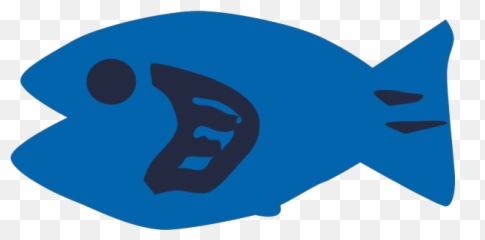 Icon Vector Clip Arts - Simple Cartoon Fish Png Emoji,Magnifying Glass And Fish Emoji