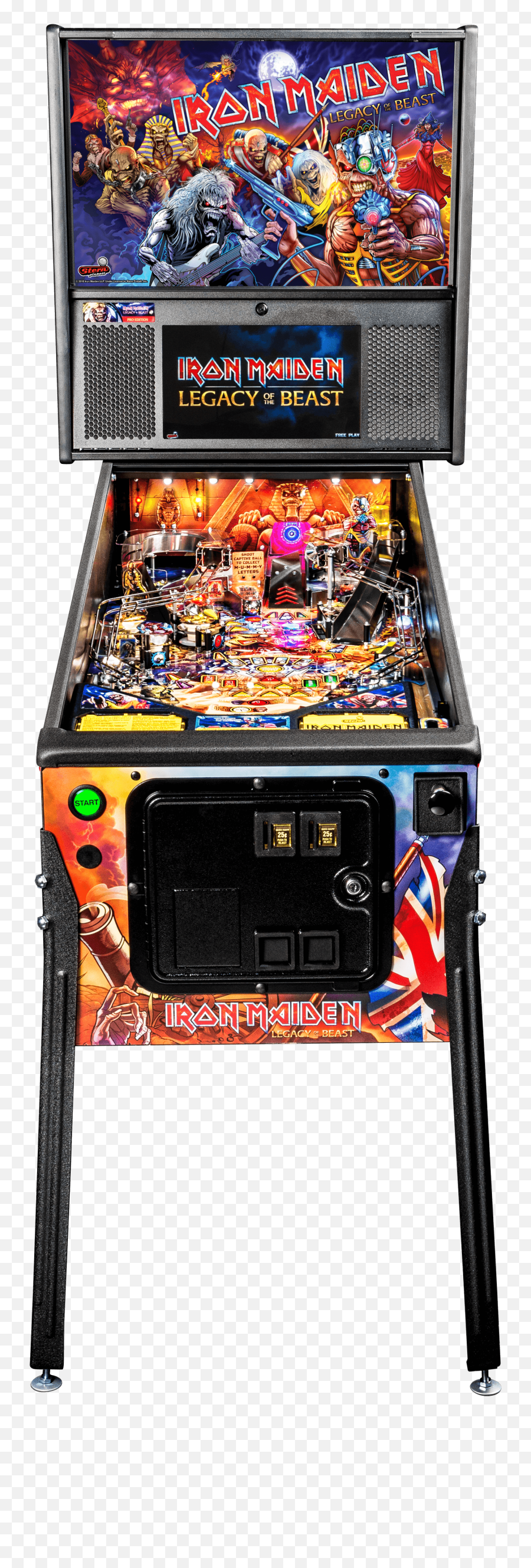 Iron Maiden Pro Pinball Machine By Stern Emoji,Free Iron Maiden Emojis