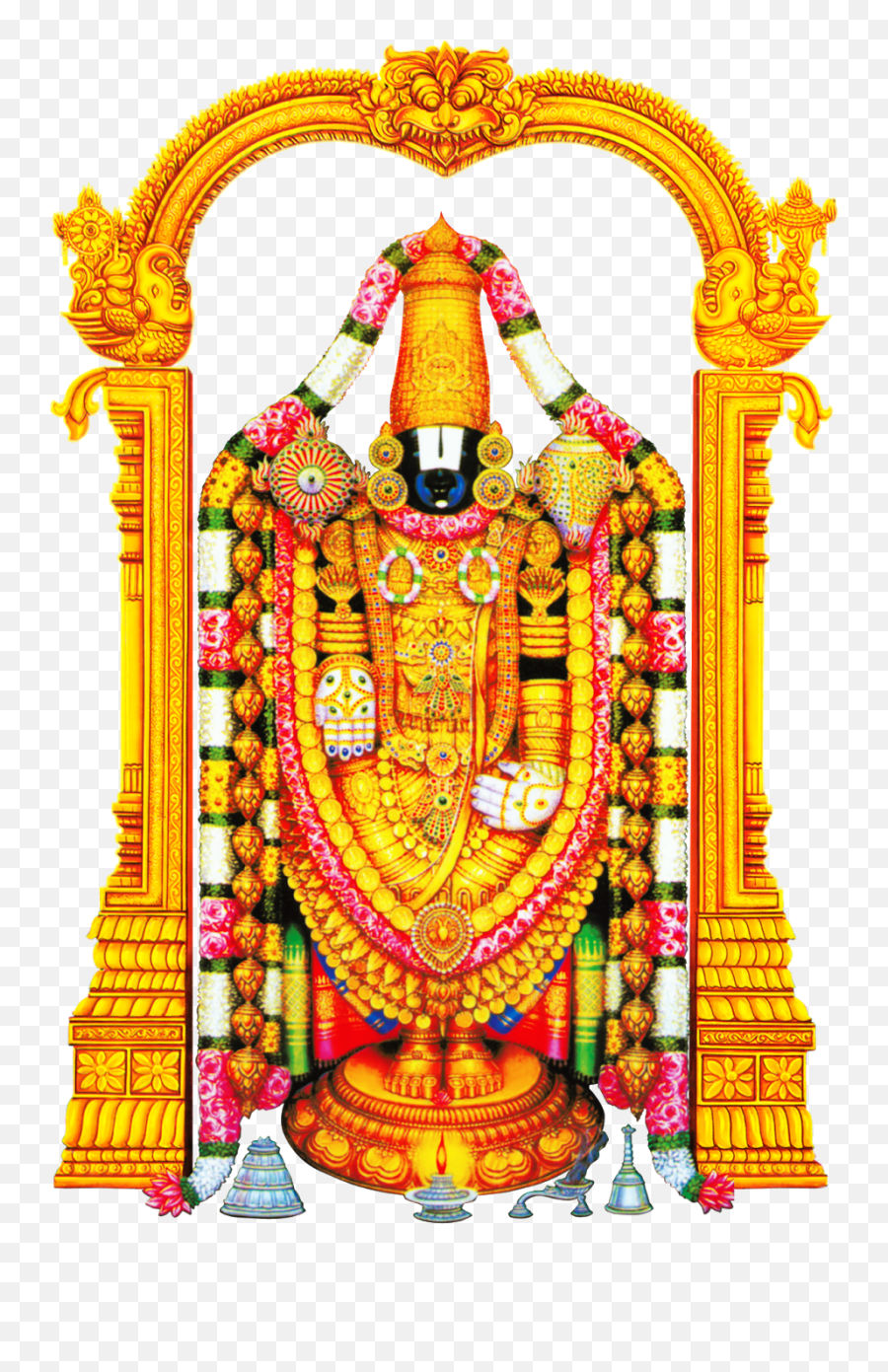 Lord Venkateswara Hd Png Download - 913x1371 Download Hd Sri Venkateswara Swamy Vaari Temple Emoji,Eiffel Tower Emoji Iphone
