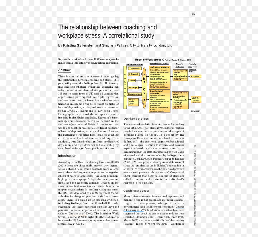 Pdf The Relationship Between Coaching And Workplace Stress Emoji,Figure 8.12 Theroies Of Emotion