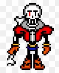 Pixel Art Gallery Emoji,Steam Undertale Emoticon Papyrus