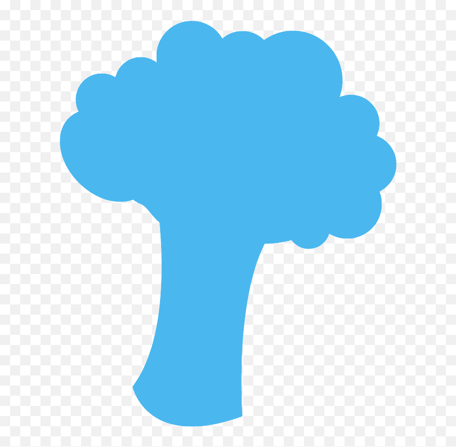 Broccoli Silhouette - Free Vector Silhouettes Creazilla Emoji,Zanahoria Emoticons