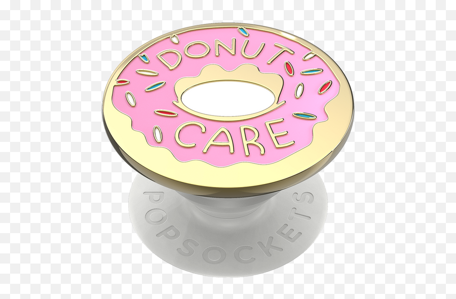 Popsocket - Donut Care Enamel Emoji,Smooth Brain Emoji