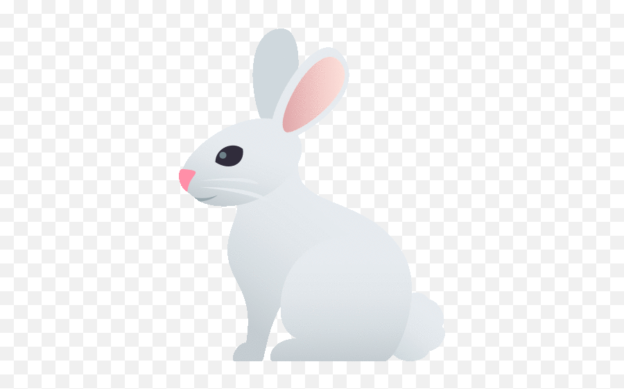 Rabbit Nature Sticker - Rabbit Nature Joypixels Discover Emoji,The Bunny Emoji