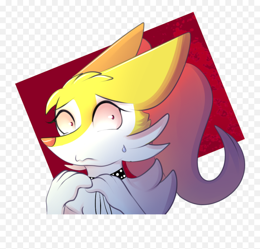 You Hiding - Braixen Scared Emoji,Slowpoke Emoji