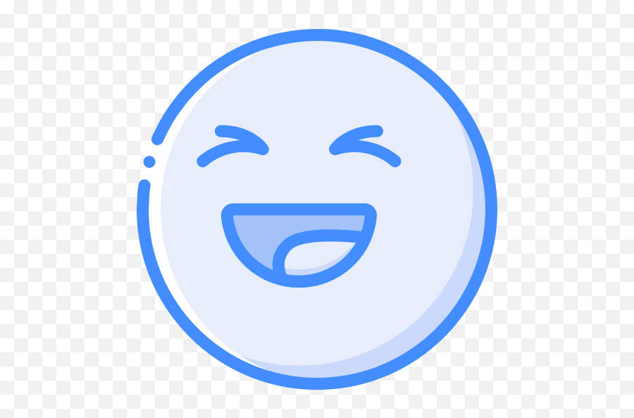 Very Happy - Free Smileys Icons Emoji,Blue Emoji Laughing