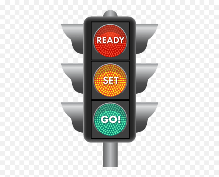 Download Free Png Ready Set Go Traffic Light Gr - Dlpngcom Light Ready Set Go Emoji,Stoplight Emoji