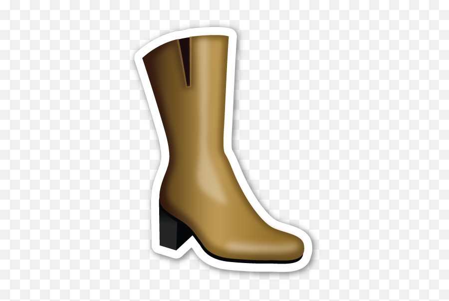 Womans Boots - Round Toe Emoji,Cat Boot Emoji