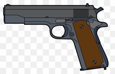 Emoji Handgun Revolver Pistol - Pistol Clipart,Weapon Emoji