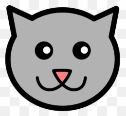 70 Cat Face Vector - Pixabay Pixabay Cartoon Cat Head Drawing Emoji,Cat Faces Emoticons