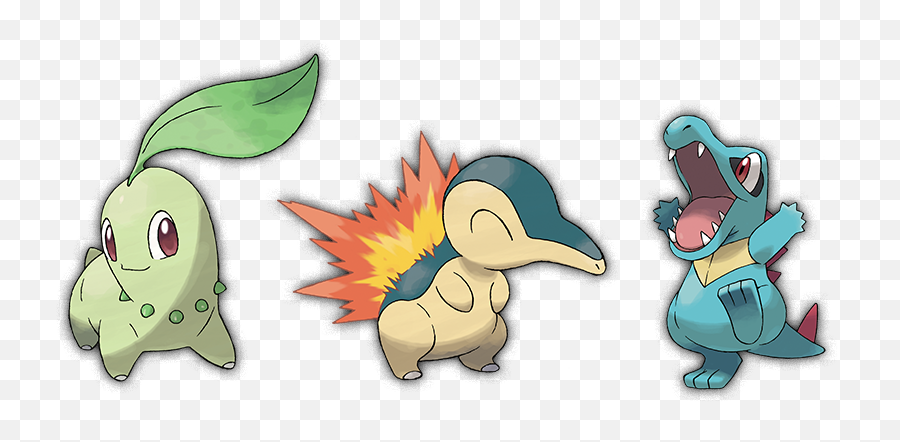 What Is Your Favorite Starter From Each Pokémon Generation - Pokemon Johto Starters Emoji,Pixelmon Ruby Of Emotion