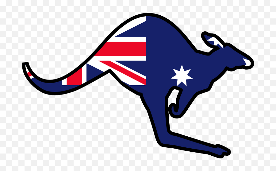 Australia Transparent Quality Images - Australian Flag With Australian Flag Png Transparent Background Emoji,Kangaroo Emoji