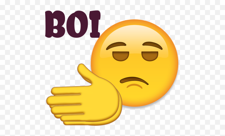 Boi Emoji Blank Template - Imgflip Happy,Emoji App Template