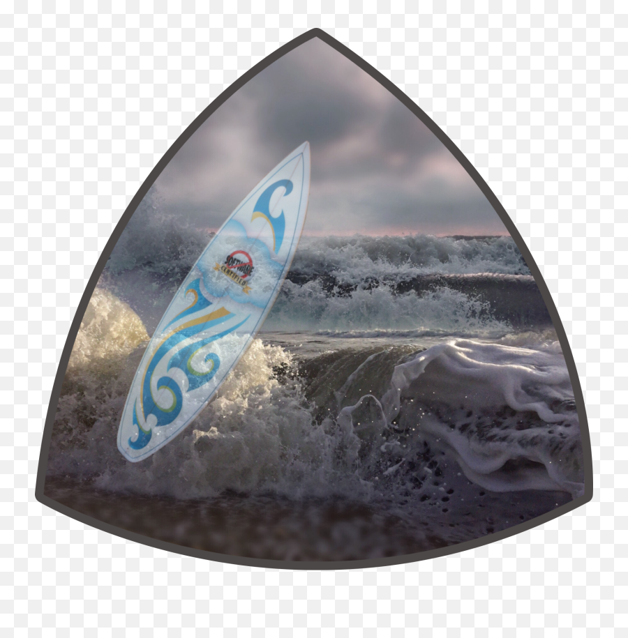 Surf Surfboard Waves Sticker - Surfboard Emoji,Surf Board Emoji