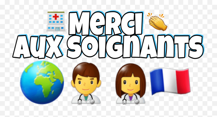 Merci Merci Coronavirusfrance Sticker - Sharing Emoji,Emoji Merci