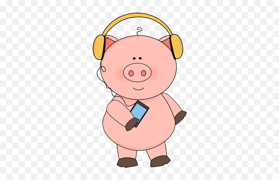 Free Cute Pig Clipart Download Free Clip Art Free Clip Art - Listening Pig Emoji,Pig Emoji Wallpaper