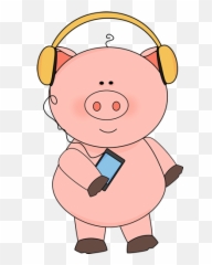 Free Cute Pig Clipart Download Free Clip Art Free Clip Art - Listening Pig Emoji,Pig Emoji Wallpaper