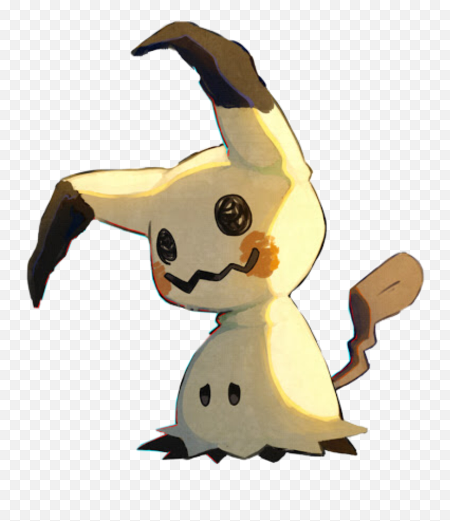 Mimikyu Pokemon Ghost Ghosttype Sticker - Transparent Legendary Pokemon Png Emoji,Mimikyu Emoji