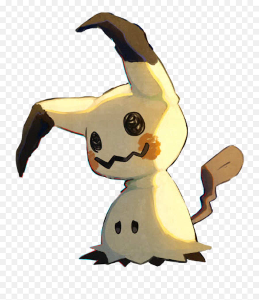 Mimikyu Pokemon Ghost Ghosttype Sticker - Transparent Legendary Pokemon ...