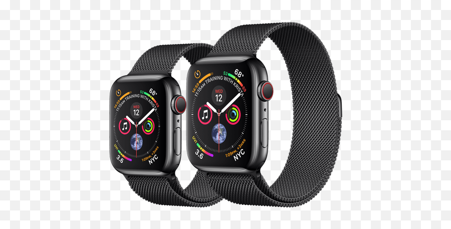 Apple Watch Will Become Critical To Your Identity At Work - Apple Watch Series 5 Space Black Stainless Steel 44mm Case With Milanese Loop Emoji,Ios 8.4 Emoji