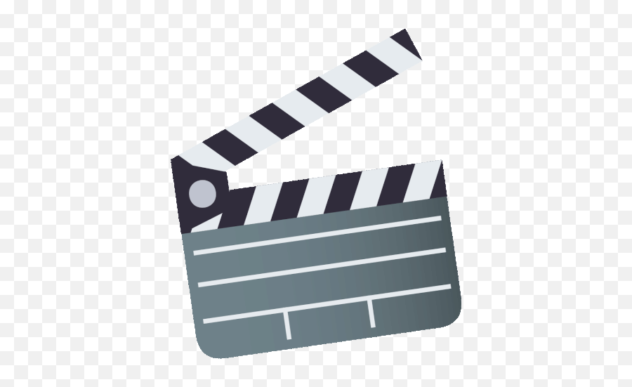 Clapper Board Joypixels Gif - Movie Clapper Gif Emoji,Lights Camera Action Emoji