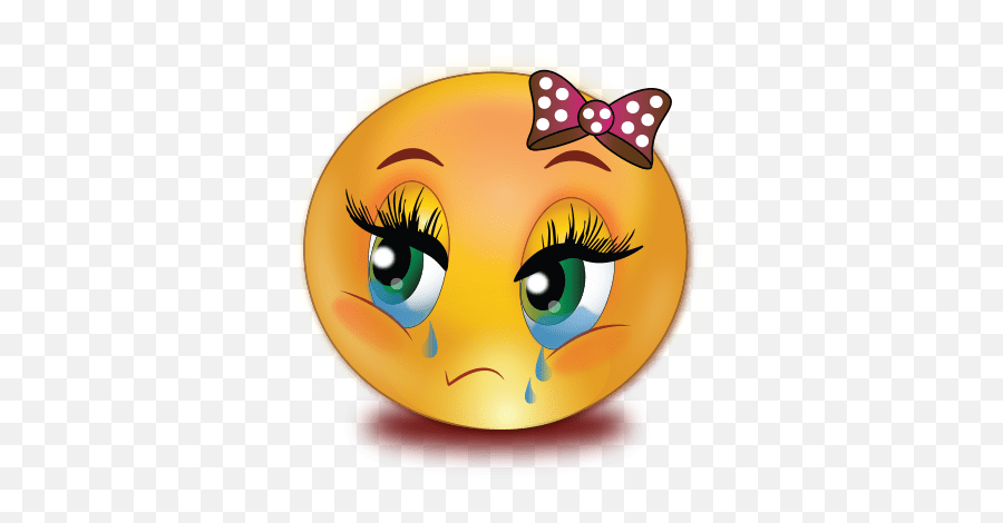 Aesthetic Sad Emoji Png - Novocomtop Sad Girl Smiley Face,Sad Emoji Transparent Background