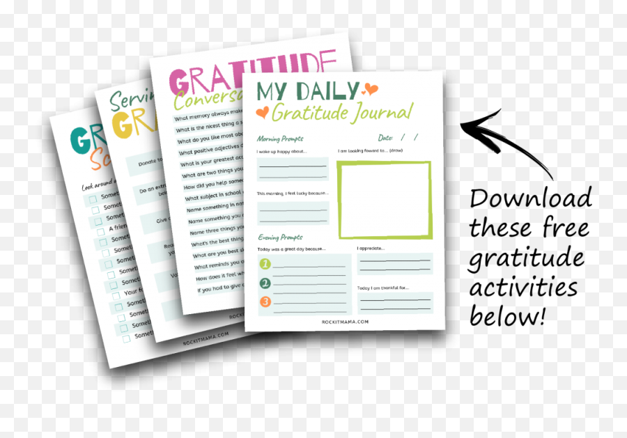 Activities For Teaching Gratitude - Free Printables Rock Emoji,Cool Emotion Worksheets And Journal Pages