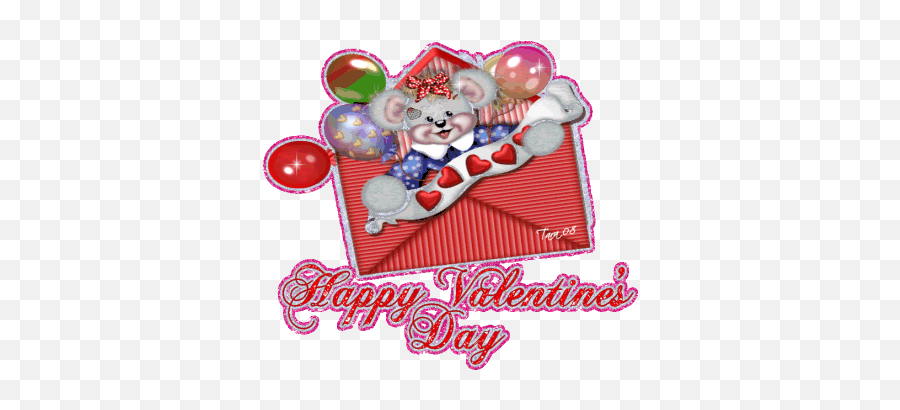 Happy Valentines Day Gif - Happy Valentines Emoji,Happy Valentine's Day Family Con Emotion Para Facebook