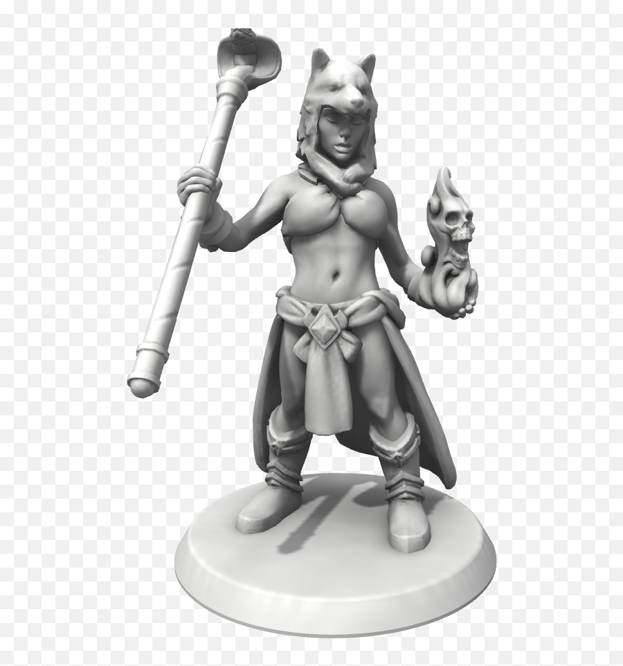 Heroforge Miniature Creations - Fictional Character Emoji,Khajiit Emoticon