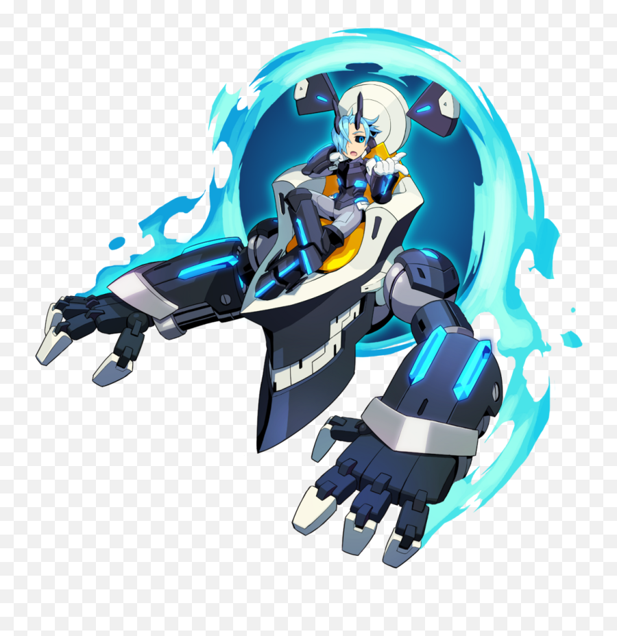 Azure Striker Gunvolt Antagonists Characters - Tv Tropes Azure Striker Gunvolt Merak Emoji,