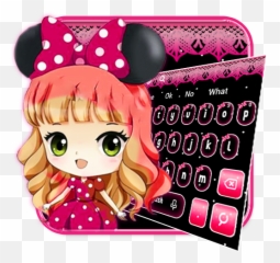 Bowknot Girl Keyboard Theme - Girly Emoji,Cute Girly Keyboard Emojis