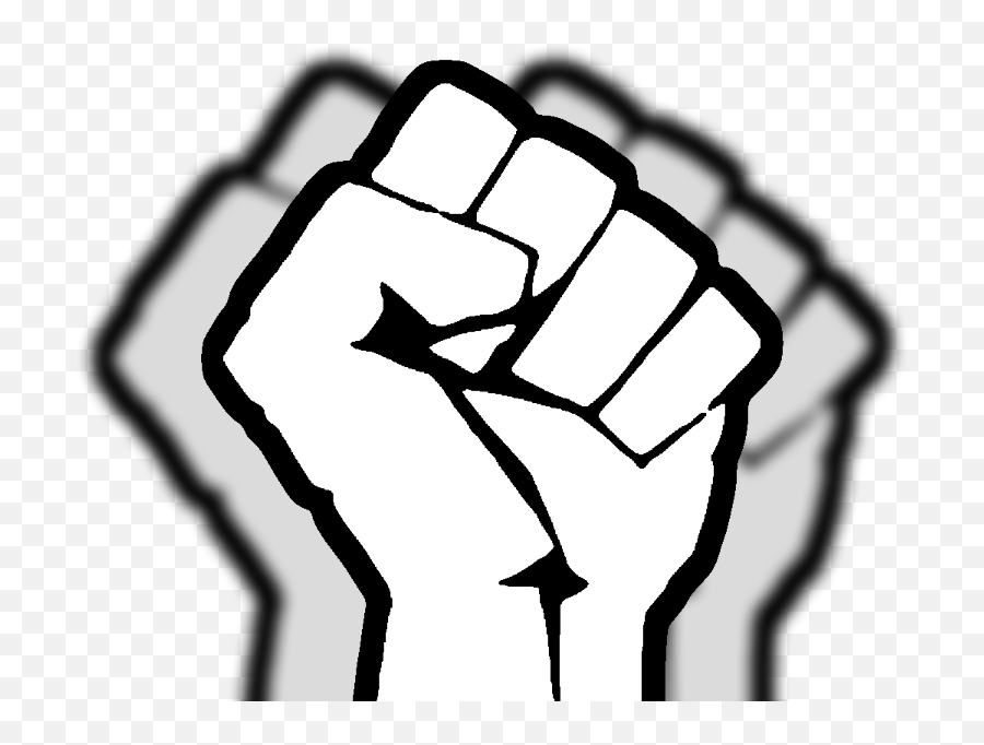Swaying Fist Clipart - Lesbian Black Lives Matter Emoji,Black Power Fist Emoji