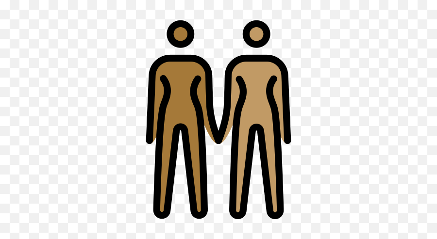 People Holding Hands Emoji Clipart - Sharing,Shiverring Man Emoticon