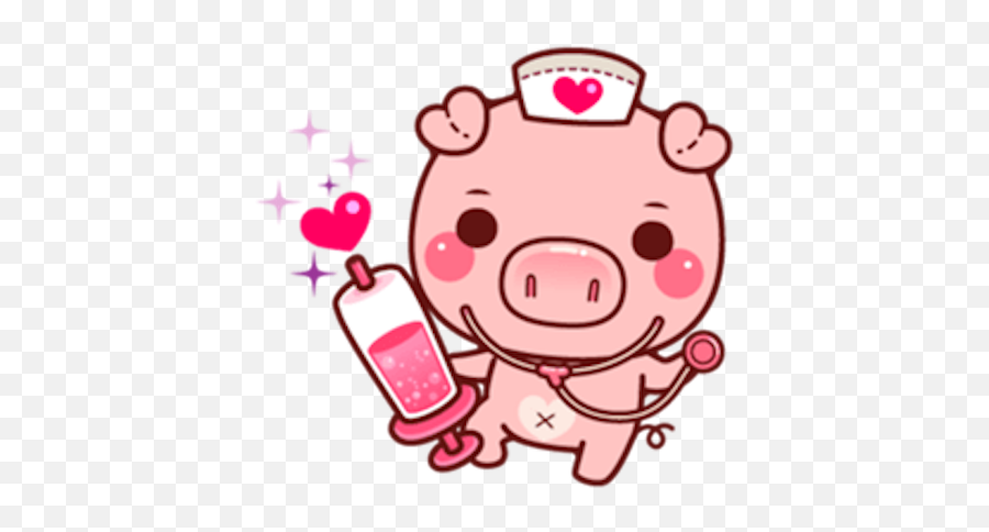 Pig Baby 2 By Binh Pham - Sticker Pig Emoji,Emojis Ios Pig
