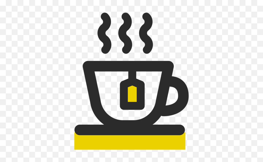 Tea Cup Colored Stroke Icon - Transparent Png U0026 Svg Desenho De Xicara Com Chá Colorida Emoji,Sipping Tea Emojis