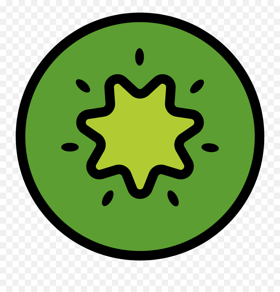 Kiwi Fruit Emoji Clipart - Dibujo Kiwi Animado,Fruit Emoji