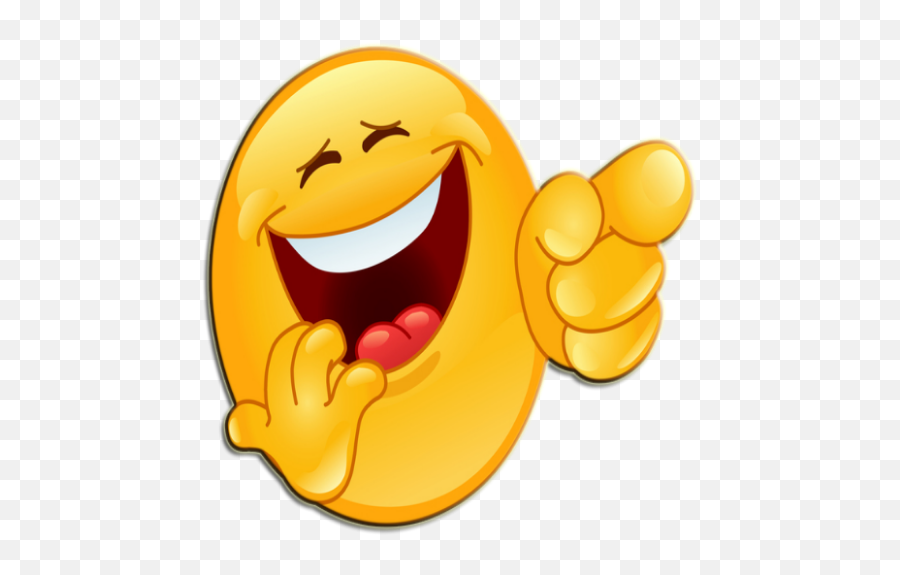 Funny Jokes - Laughing Face Clipart Emoji,Haha Emoticon
