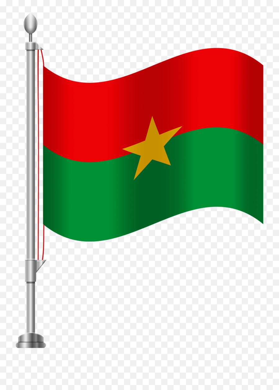 Burkina Faso Flag Png Clip Art - Burkina Faso Flag Png Emoji,Catalan Flag Emoji